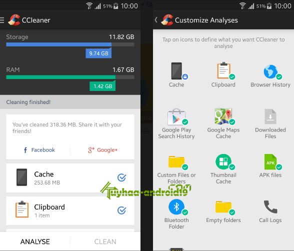 CCleaner Pro for android
