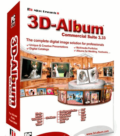 3D Album Commercial Suite