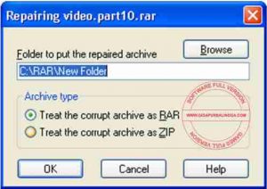 Cara Repair File Rar
