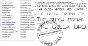 Download Biggest Font Collection 201412