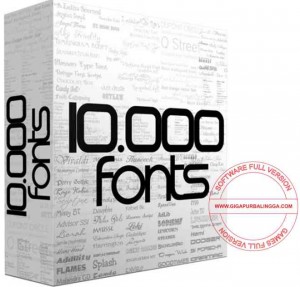 Download Font Collection 2015 (10.000++ Font)