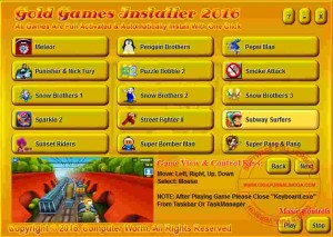 Gold Games 20161