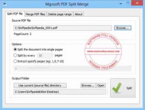 Mgosoft PDF Split Merge Full Serial