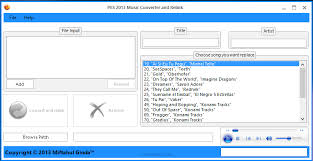 Download PES Sound File Converter Terbaru v1.8 : Sofware Mengubah Lagu pada Games PES