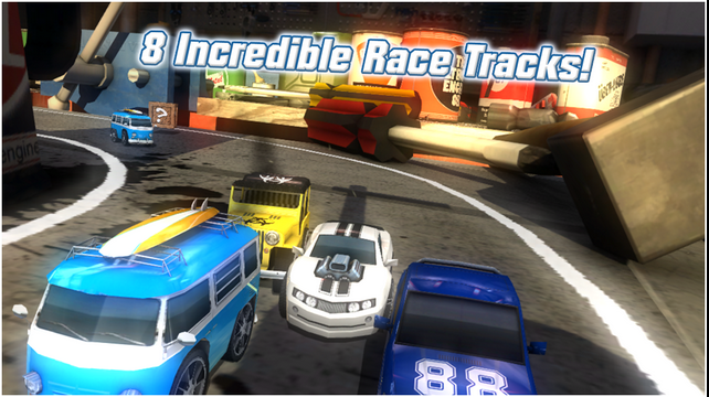 Table Top Racing 1.0.5 Mod Money For android Plus Data