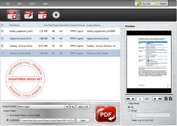 Tipard PDF Converter Platinum Full Version