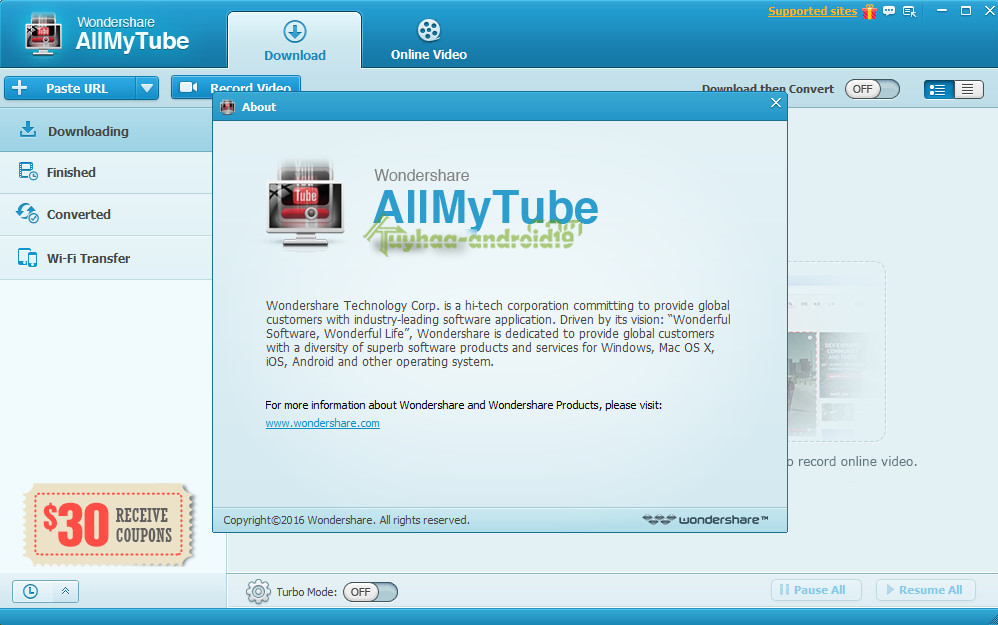 Wondershare AllMyTube