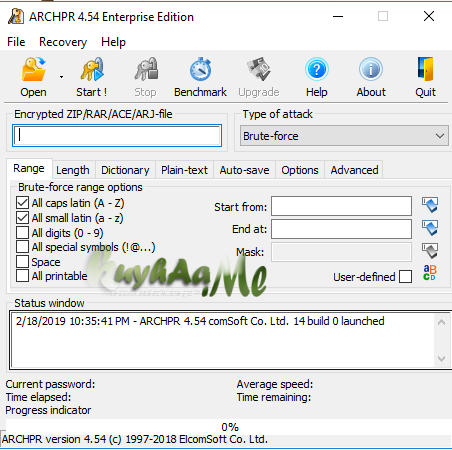 Advanced Archive Password Recovery Enterprise Edition