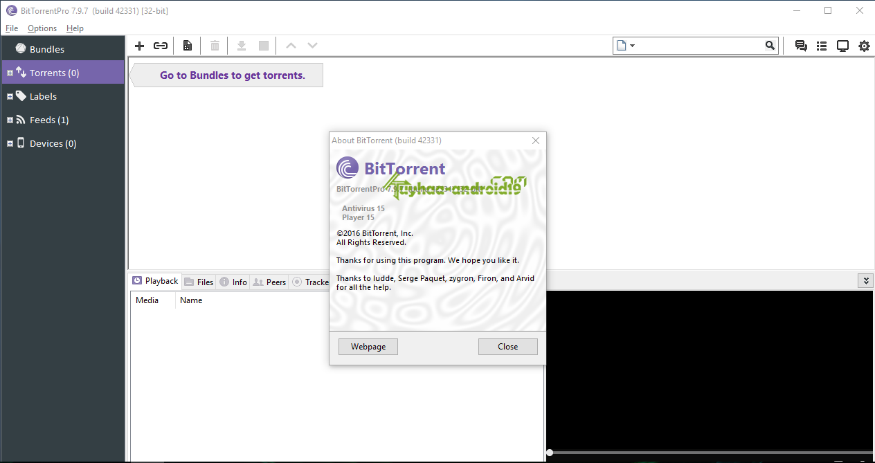 BitTorrent pro