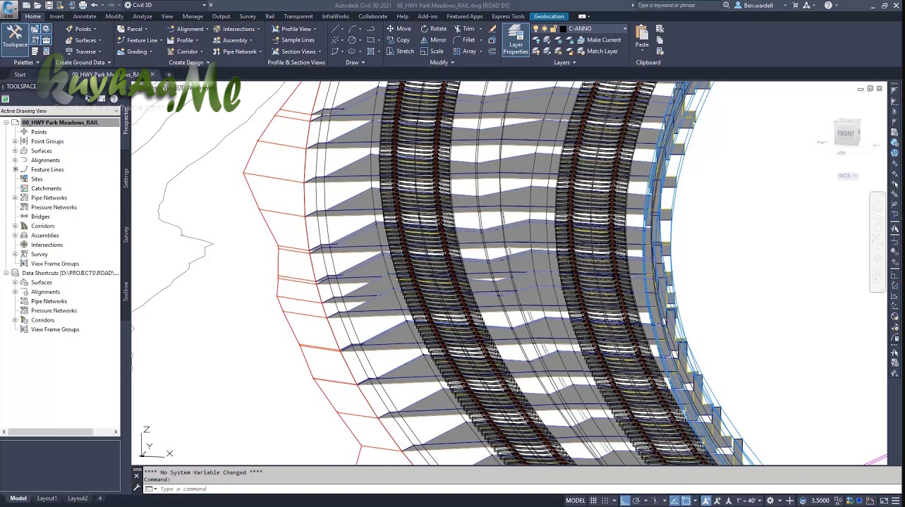 Civil 3D (.2) Addon for Autodesk AutoCAD 2021