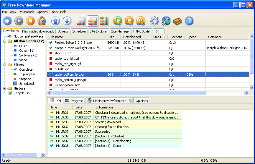Free Download Manager 3.9.3 build 1360 Final Terbaru