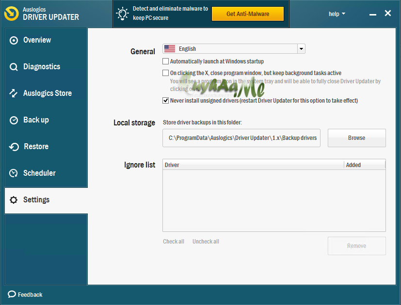 Auslogics Driver Updater final