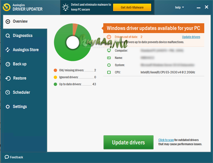 Auslogics Driver Updater full version