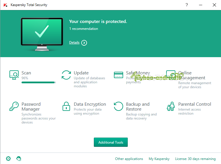 Kaspersky total Security