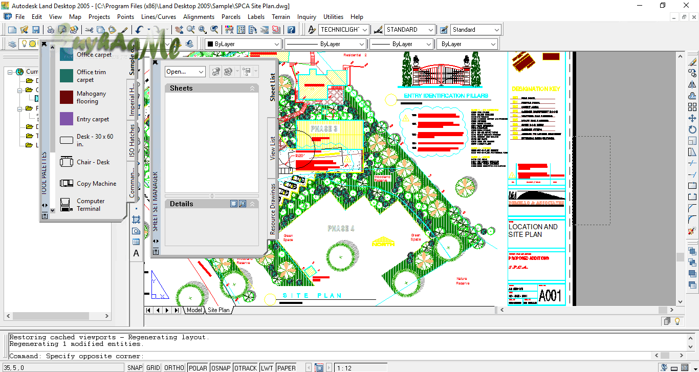Autodesk Land Desktop 2005