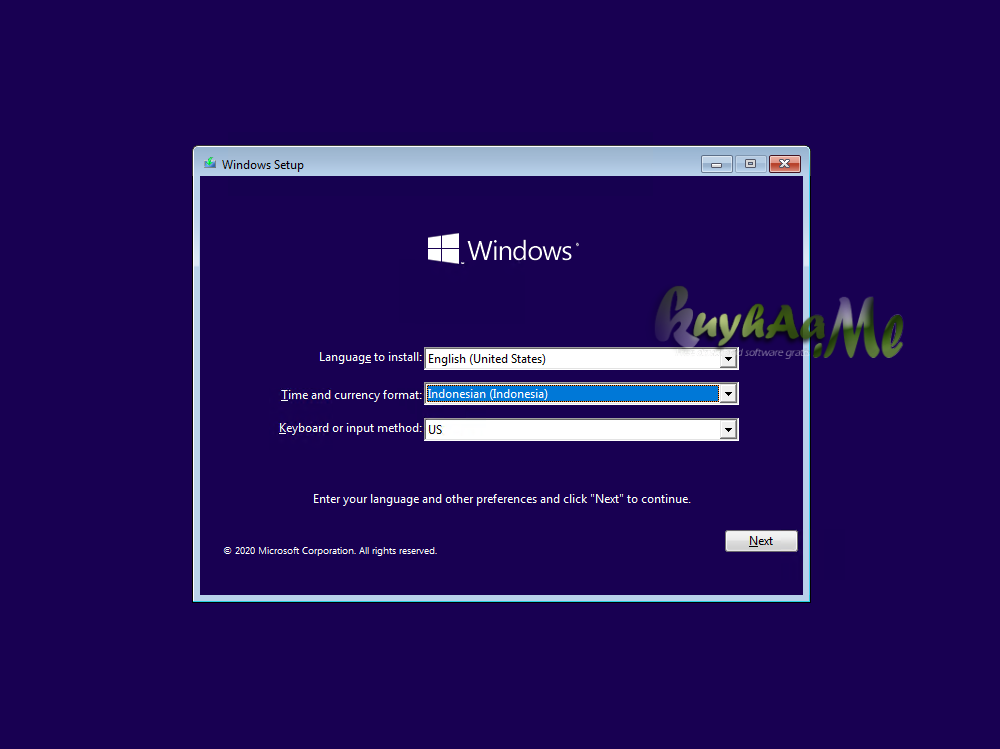 Microsoft Windows 10 Consumer Editions 2004 MSDN kuyhaa