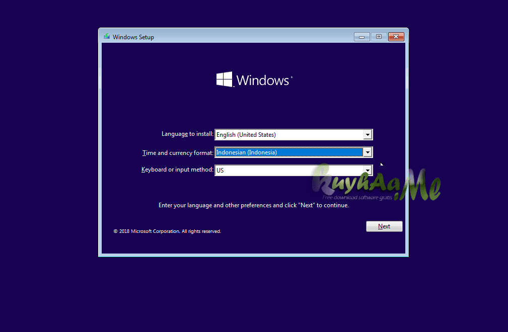Cara Install Windows 10 Lengkap kuyhaa