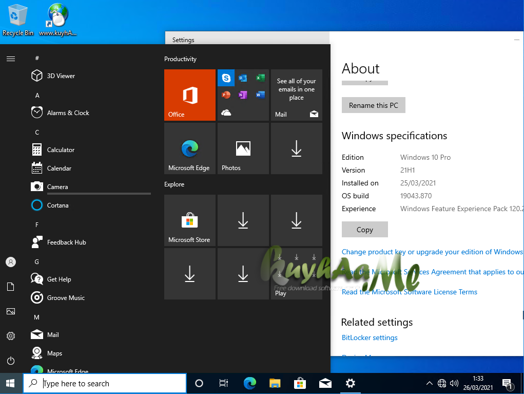 Windows 10 21H1 Full