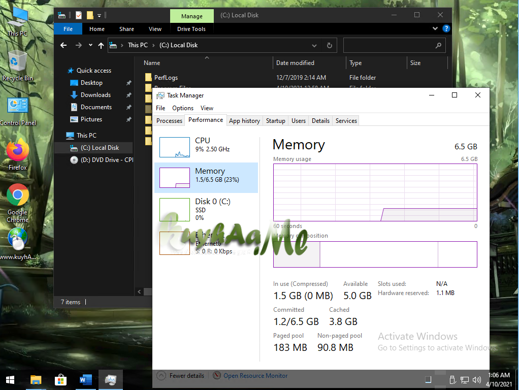Windows 10 Pro 20H2 Build 19042.844 Superlite