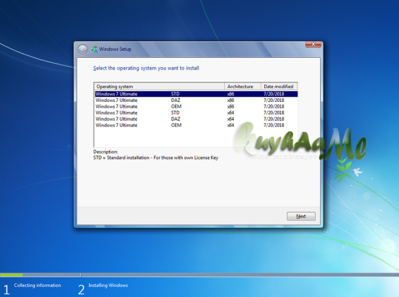 Windows 7 SP1 Ultimate X86 X64 OEM ESD en-US