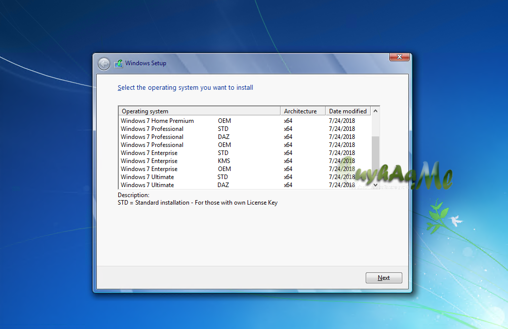 Windows 7 SP1 X86 X64 DUAL-BOOT 33in1 OEM en-U