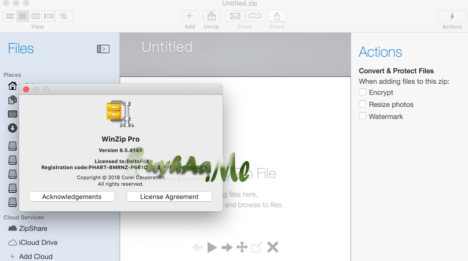 WinZip Pro for mac full