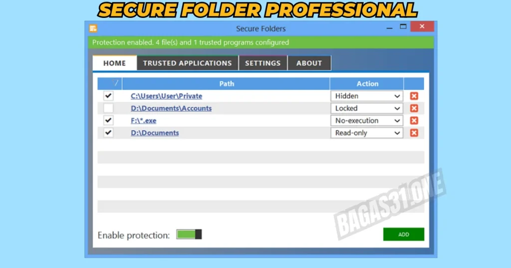 Secure folder professional