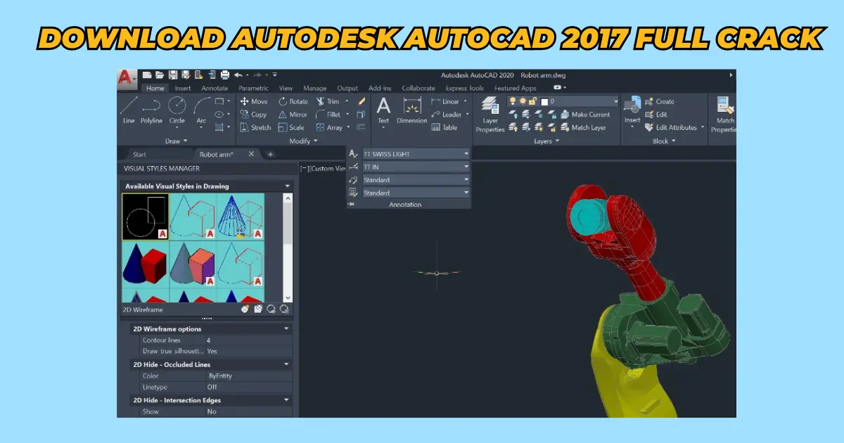 Autodesk AutoCAD 2017 Free Download