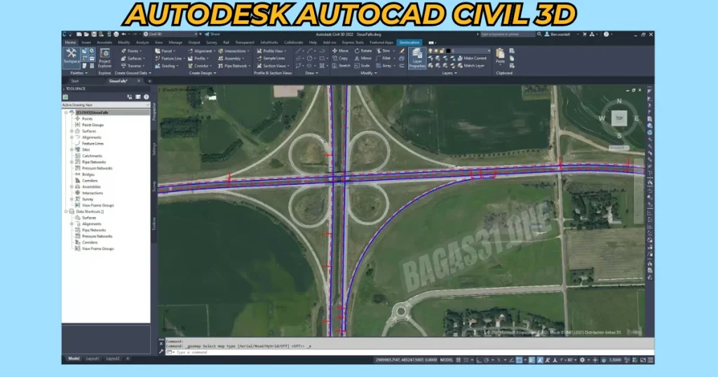 Autodesk Autocad Civil 3D Terbaru version 2024
