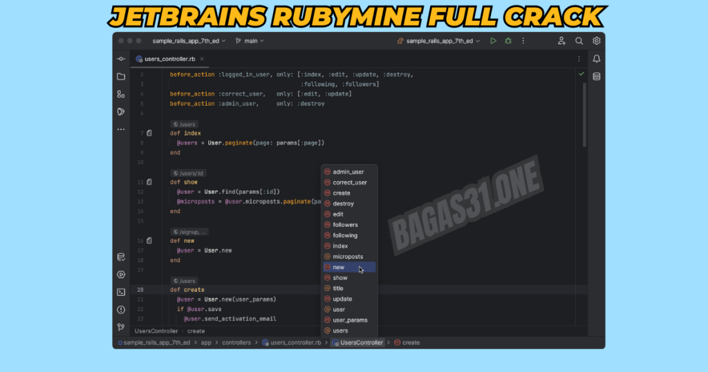 Jetbrains Rubymine Download Latest version 2024