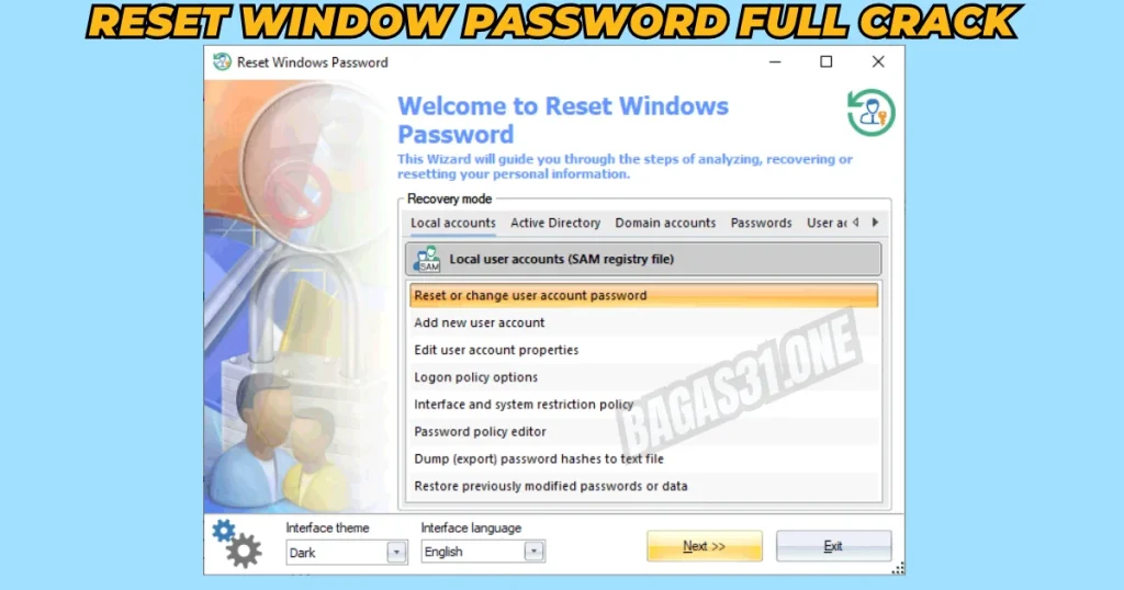 Passcape Reset Windows Password Download Latest version 2024