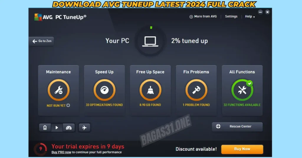 AVG Tuneup 2024 Download latest version 2024