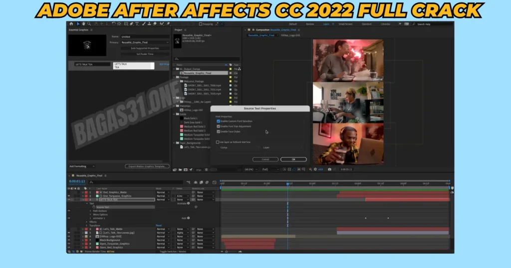 Adobe After Effects CC 2022 Download latest version 2024