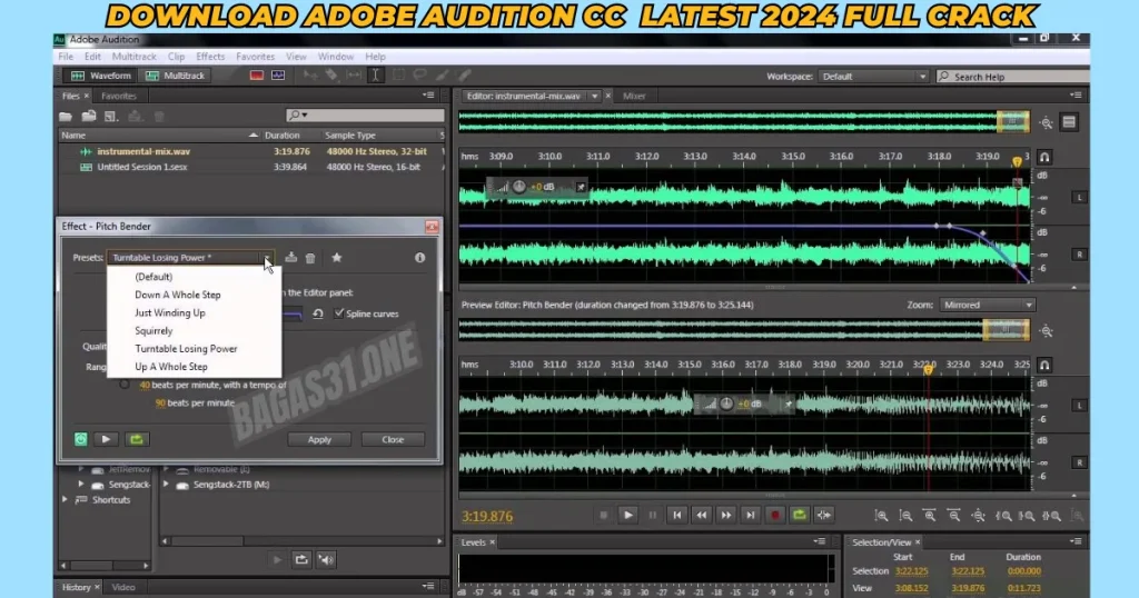 Adobe Audition 2024 Download latest version 2024