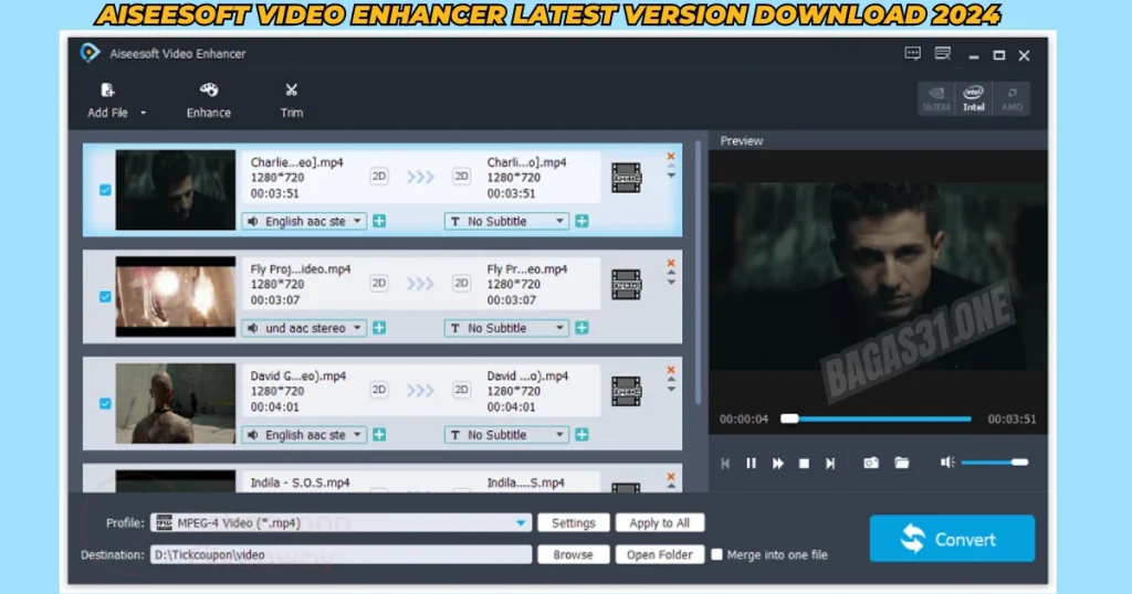 Aiseesoft Video Enhancer Download latest version 2024
