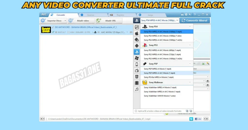 Any Video Converter ultimate Download latest version 2024