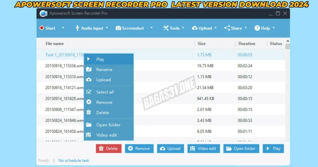 Apowersoft Screen Recorder Pro Download latest version 2024