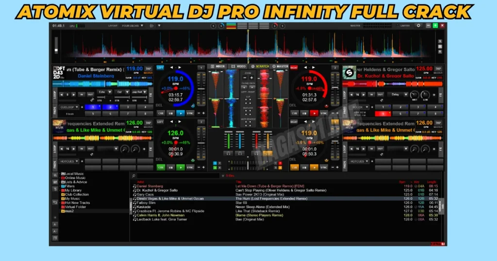 Atomix Virtual DJ Pro Infinity Download latest version 2024