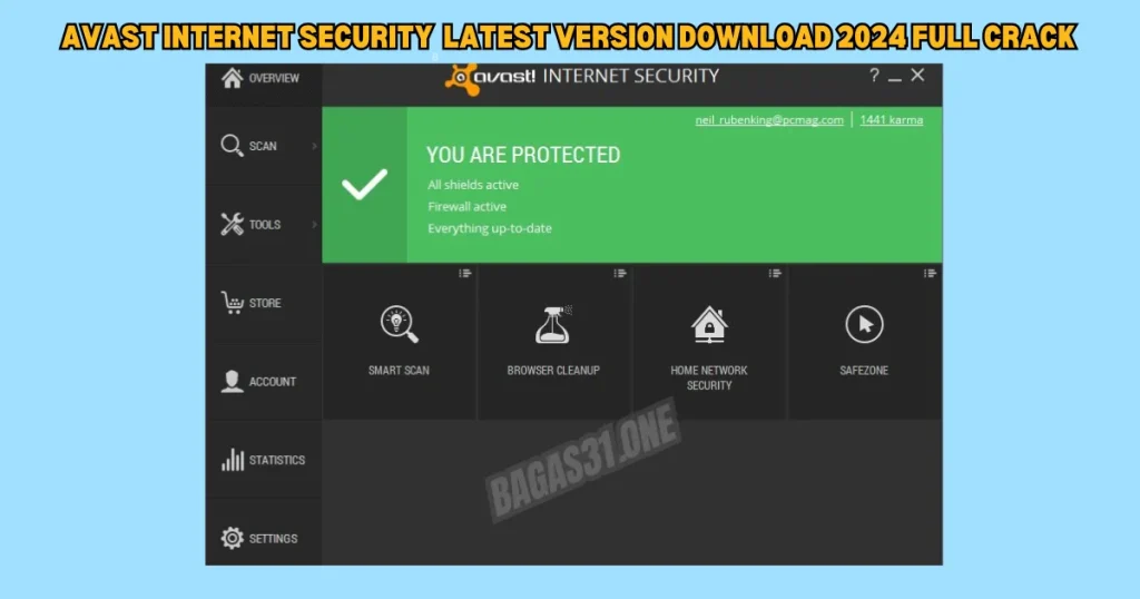 Avast Internet Security Download latest version 2024 