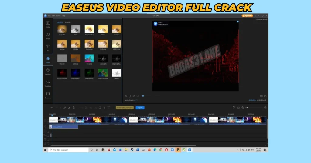 EaseUS Video Editor Download latest version 2024
