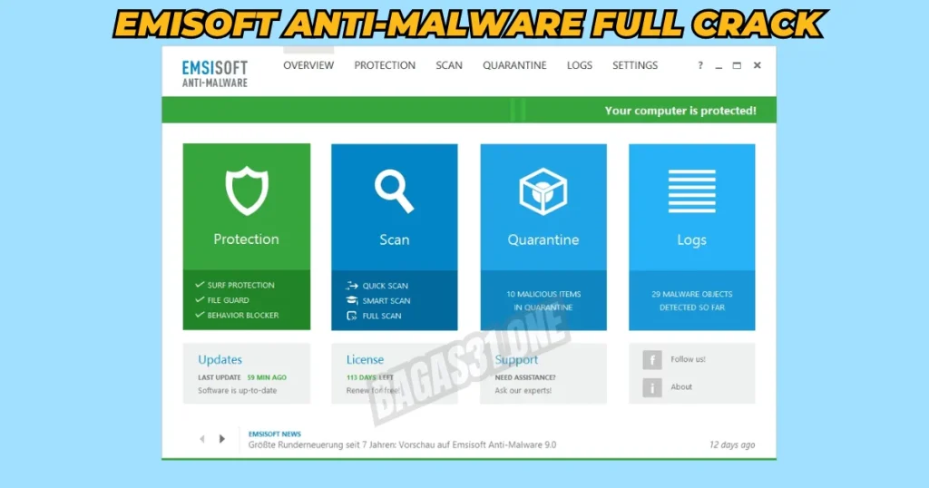 Emsisoft Anti-Malware Download latest version 2024