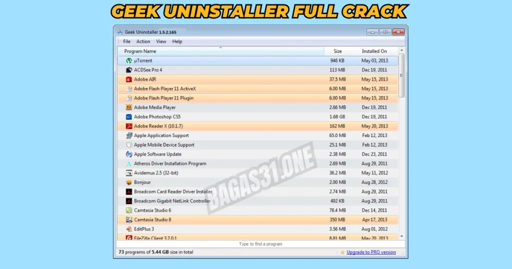 Geek Uninstaller Download latest version 2024