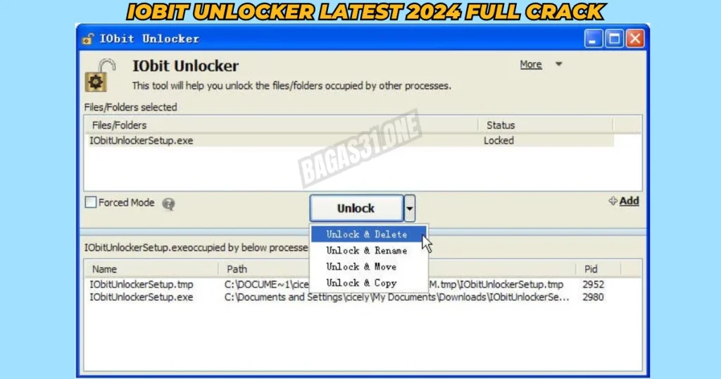 IObit Unlocker Download latest version 2024