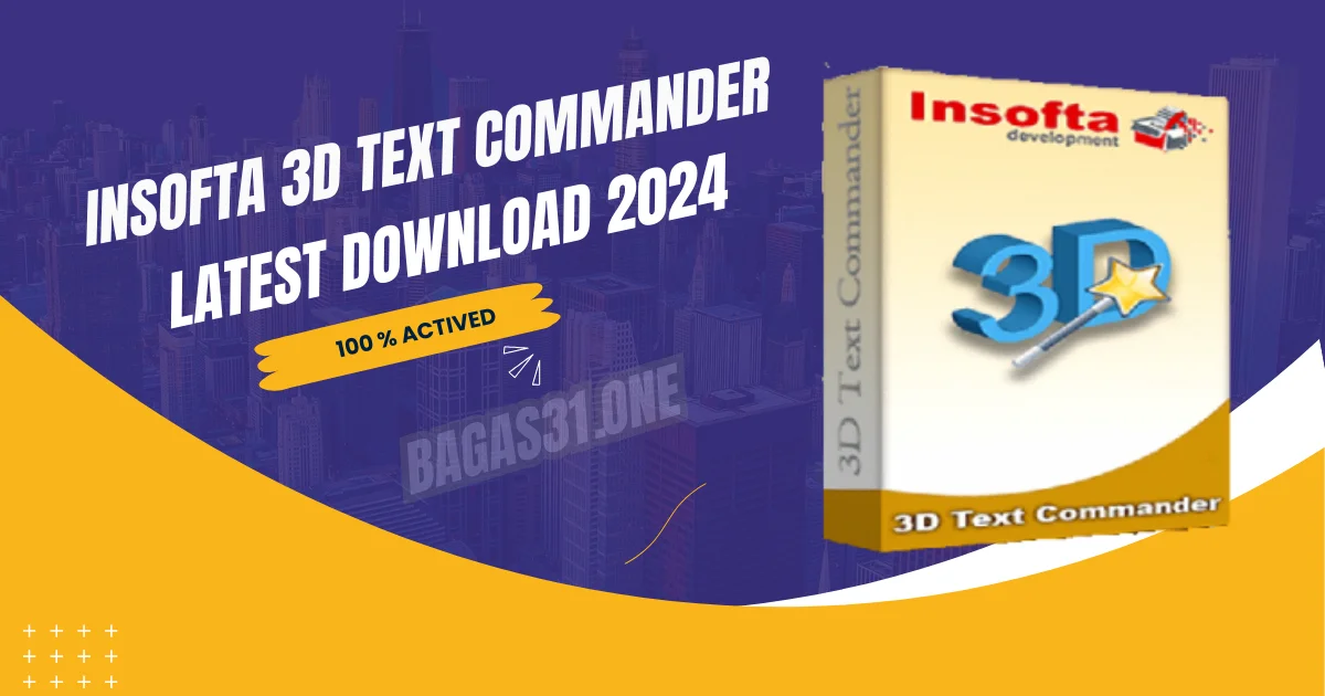 Insofta 3D Text Commander latest Download 2024