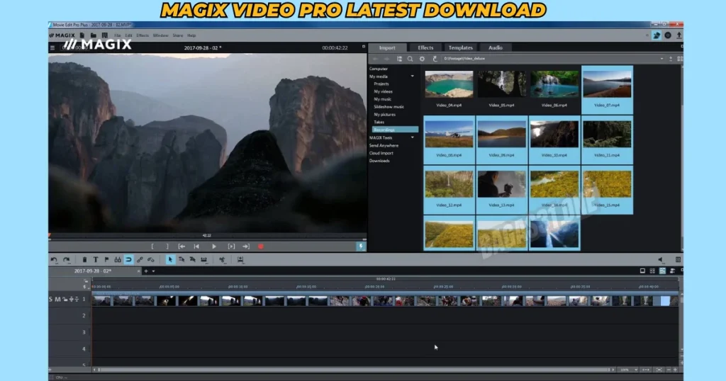 MAGIX Video Pro Download latest version 2024