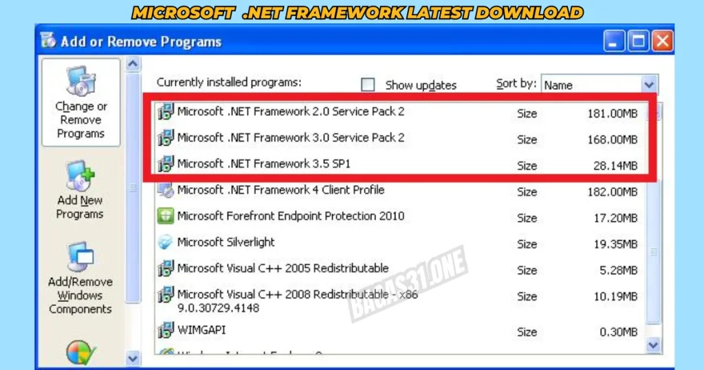 Microsoft .Net Framework Download latest version 2024
