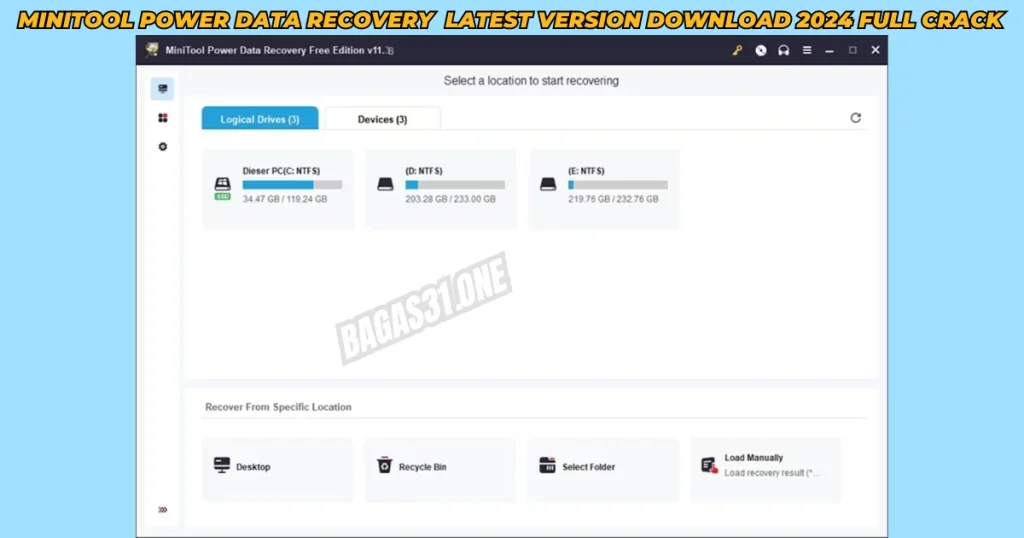 Mini Tool Power Data Recovery Download latest version 2024