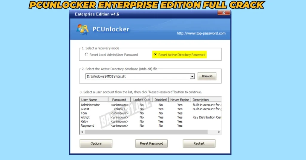 PcUnlocker Enterise Edition Download latest version 2024