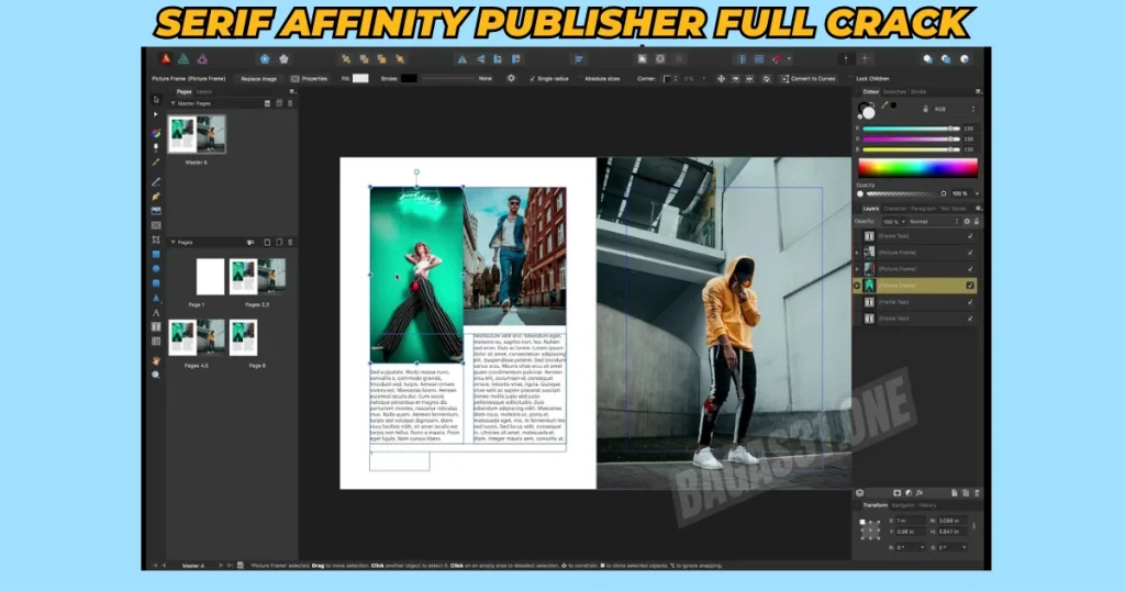 Serif Affinity Publisher Download latest version 2024