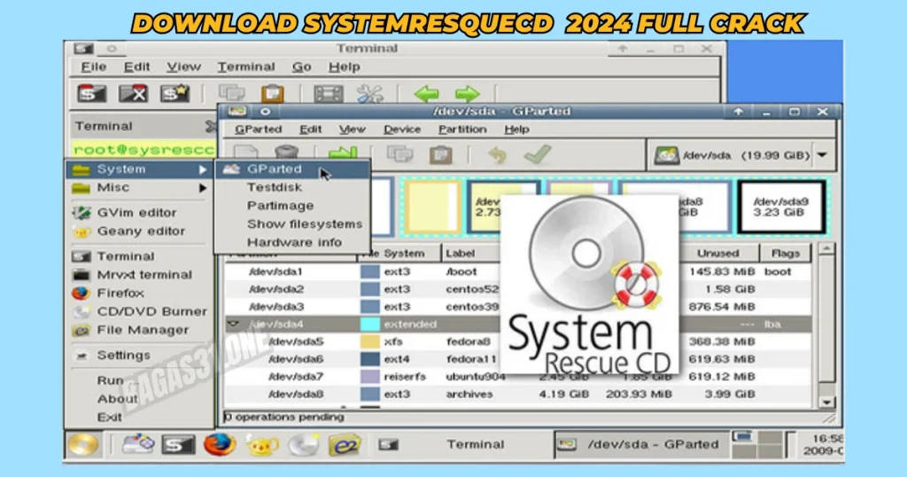 SystemRescueCd Download latest version 2024